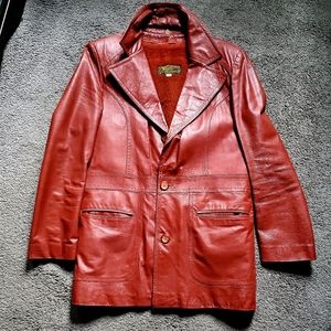 Mens Vintage Leather Jacket